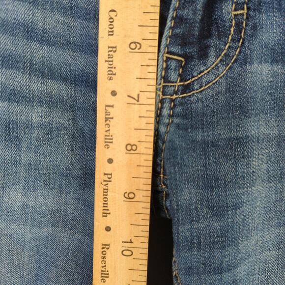 BKE Aiden Jeans Mens 30x32 Blue Slim Boot Western - Picture 5 of 10